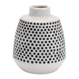 Bubbled Ceramic Bud Vase (Set of 2)