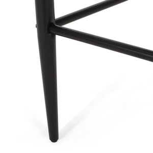 Upholstered Bar Stools With Backs For Kitchen Island (Set of 2)