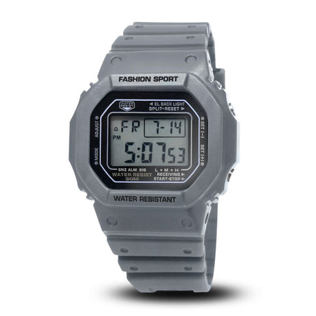 Digitex x Invicta 45mm Digital Resin Strap Watch