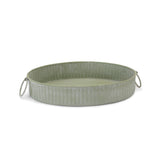 Round Iron Metal Tray (Set of 3)