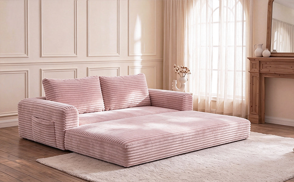 55 Inch Convertible Futon Sofa Bed