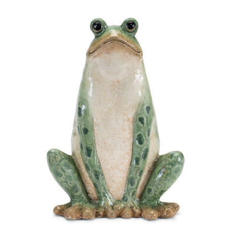 Ceramic-Frog-Statue-(Set-of-2)-Sculptures-&-Statues