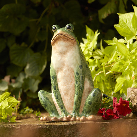 Ceramic Frog Statue (Set of 2)