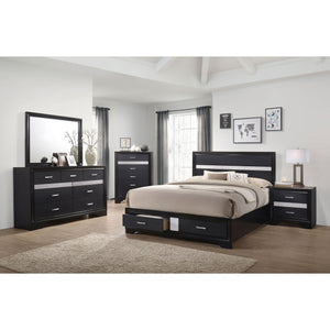 Transitional 2 Drawer Nightstand With Hidden Jewelry Tray