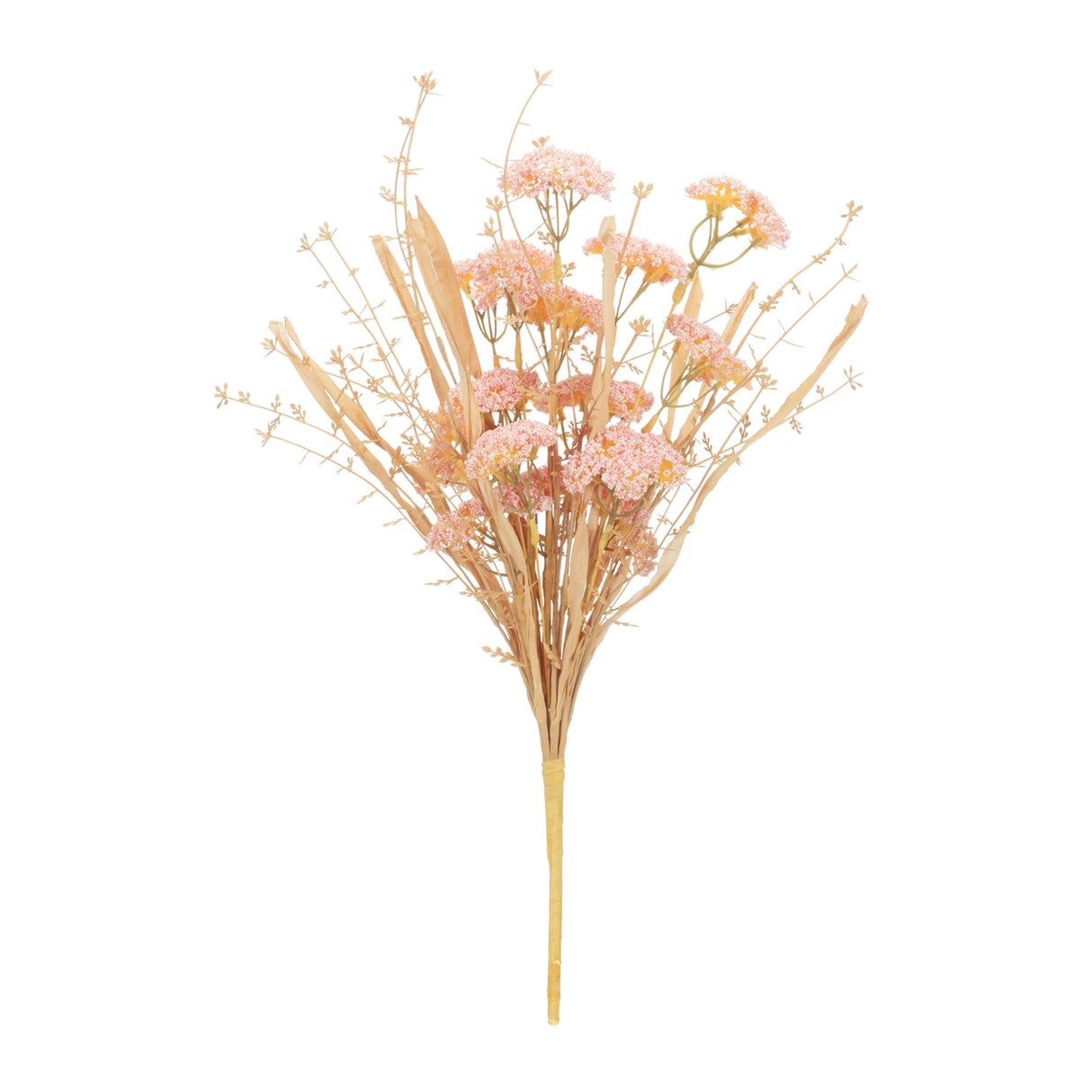 Blush floral grass bush (set of 2)