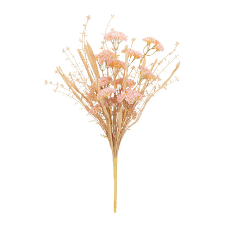 Blush floral grass bush (set of 2)