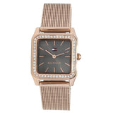 Tommy Hilfiger Women's Quartz Crystal Accented Bracelet Watch