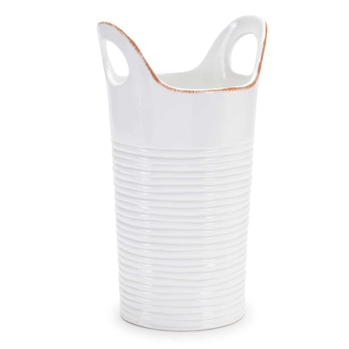 Ceramic Bucket Vase (Set of 2)