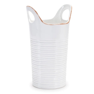 Ceramic Bucket Vase (Set of 2)