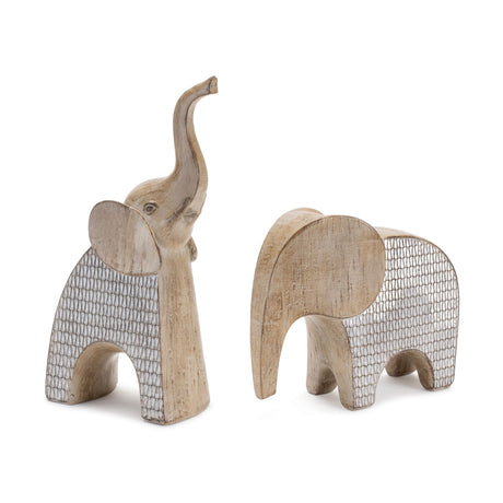 Etched-elephant-decor-(set-of-2)-Decorative-Objects