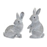 Stone-garden-bunny-figurine-(set-of-2)-Outdoor-Sculptures-&-Statues