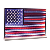 American flag ekko light display 23"l
