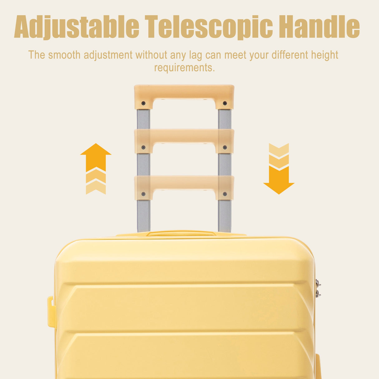 28 Inch ABS Hard Shell Large Travel Checked Luggage