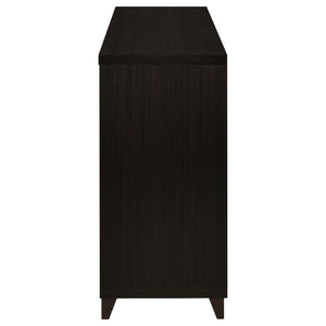 Nyler - 3 Drawer Rectangular TV Console - Cappuccino