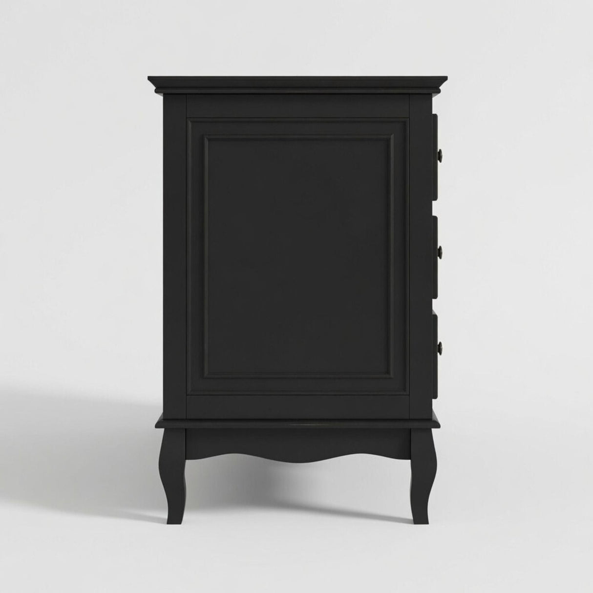 7 Drawer Dresser, Storage Chest - Black