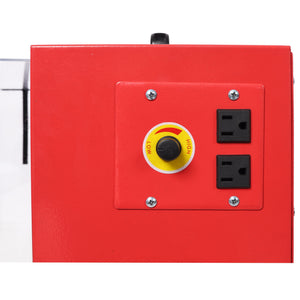 Portable Tabletop Dust Collector With Hepa Filter - Red