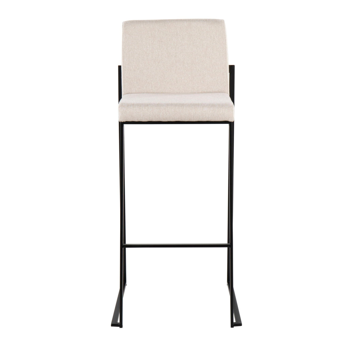 Fuji - Contemporary High Back Barstool Elegant Design