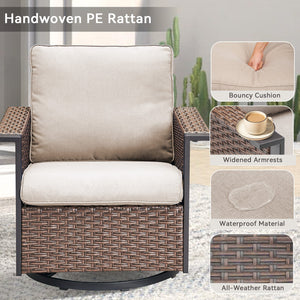 Outdoor Swivel Rocking Chairs