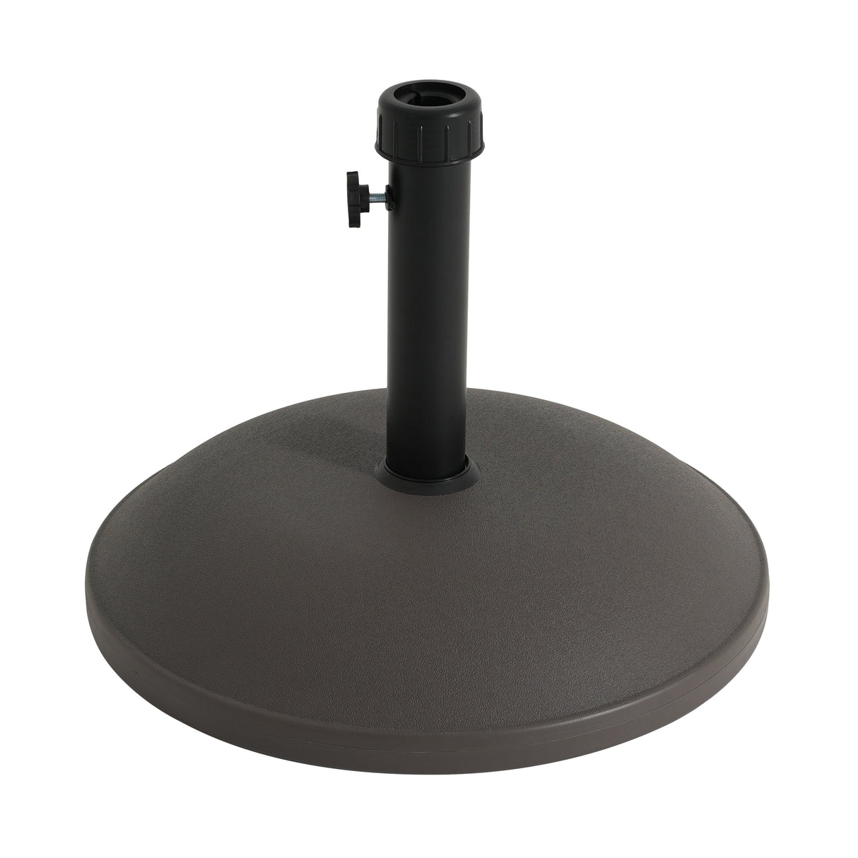 Ander Outdoor 68-Pound Round Umbrella Base - Brown