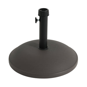 Ander Outdoor 68-Pound Round Umbrella Base - Brown