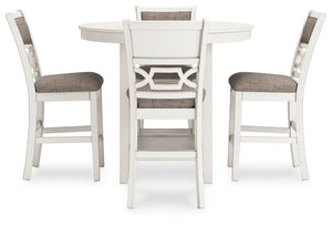 Erinberg - Dining Room Counter Table Set (Set of 5) - Antique White