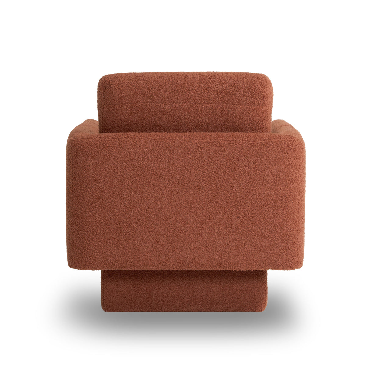 Hartswell Teddy Sherpa Modern Swivel Accent Chair