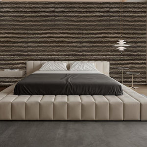 3D Faux Stone Wall Panels - 12 PCS PU Wainscoting