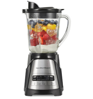 Hamilton Beach Power Elite Wave Action Blender with 40 Oz Glass Jar