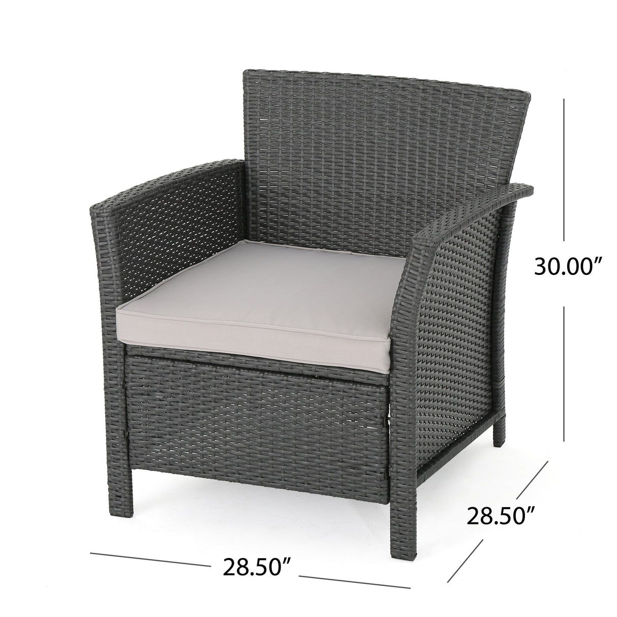 St Lucia Chair Outdoor 2-Piece Chair Set