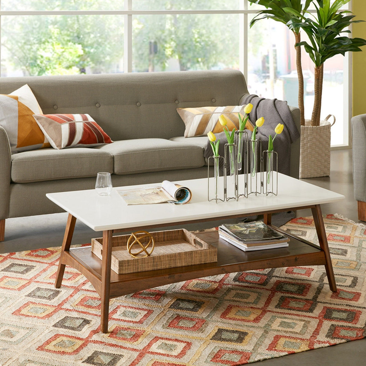 Modern Table With Extra Storage
