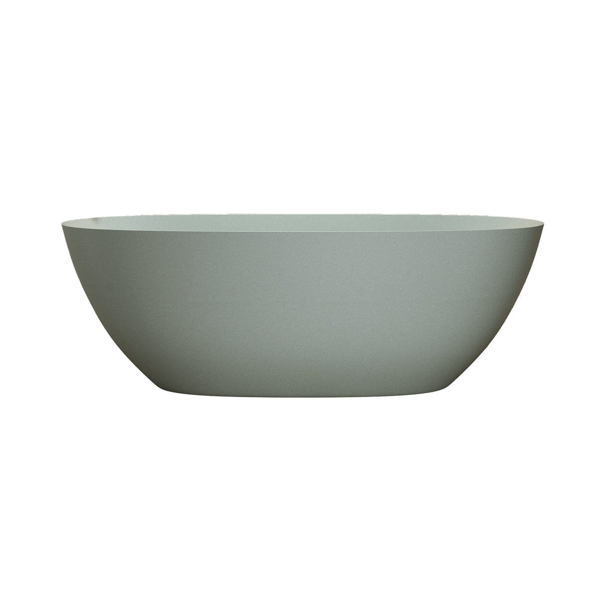 57'' Freestanding Bathtub Resin Stone Soaking Bathtub