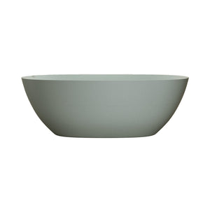 57'' Freestanding Bathtub Resin Stone Soaking Bathtub