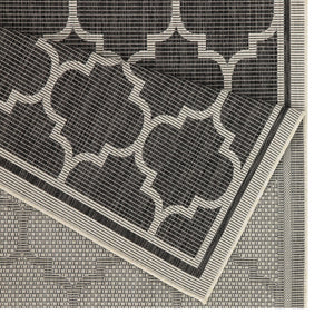 Sunshine GC_HAR2005 Anthracite 5 ft. 3 in. x 7 ft. 3 in. Area Rug