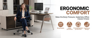 Executive Office Chair - High Back PU Leather Ergonomic Design