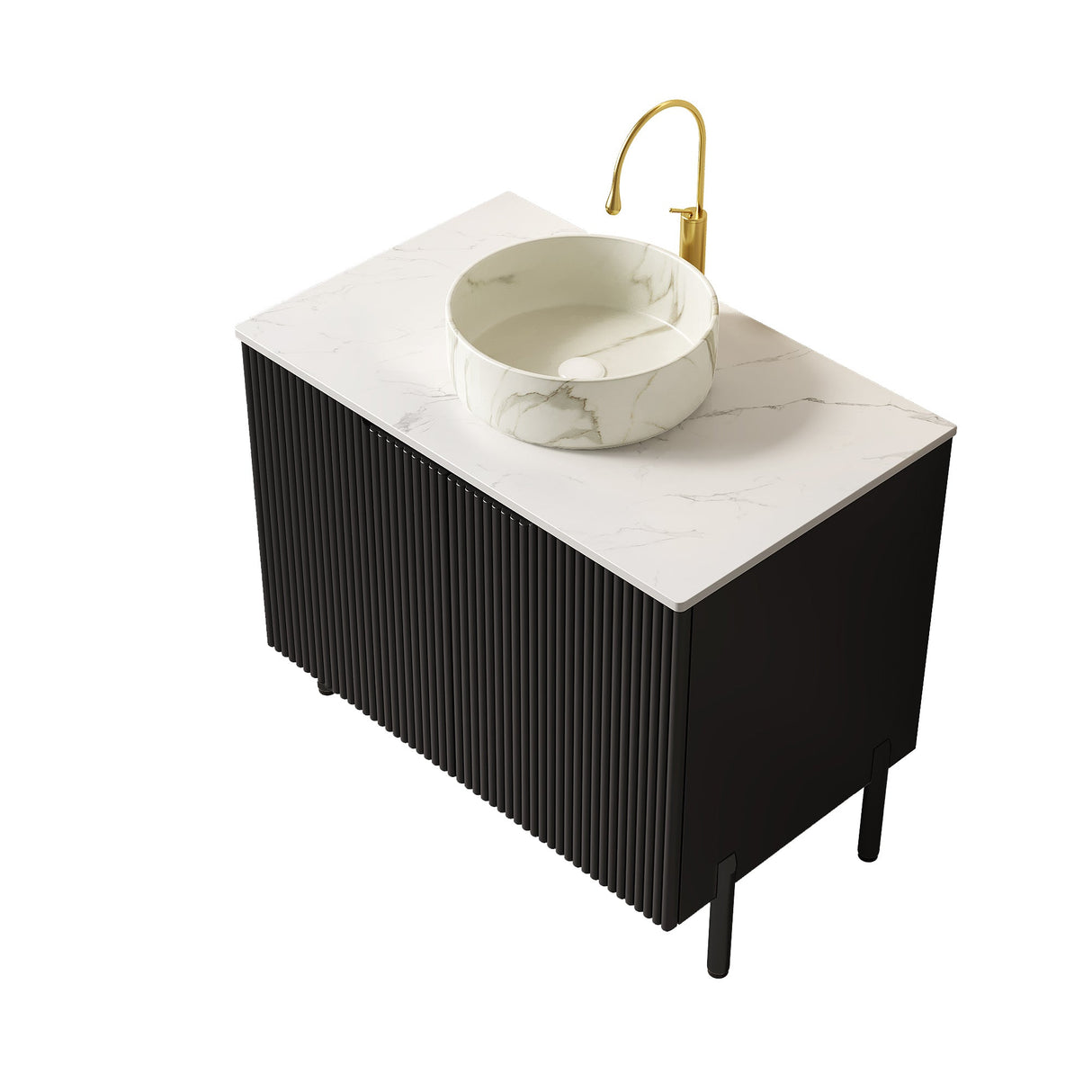 Turio 72" Freestanding Double Bathroom Vanity with Sinks