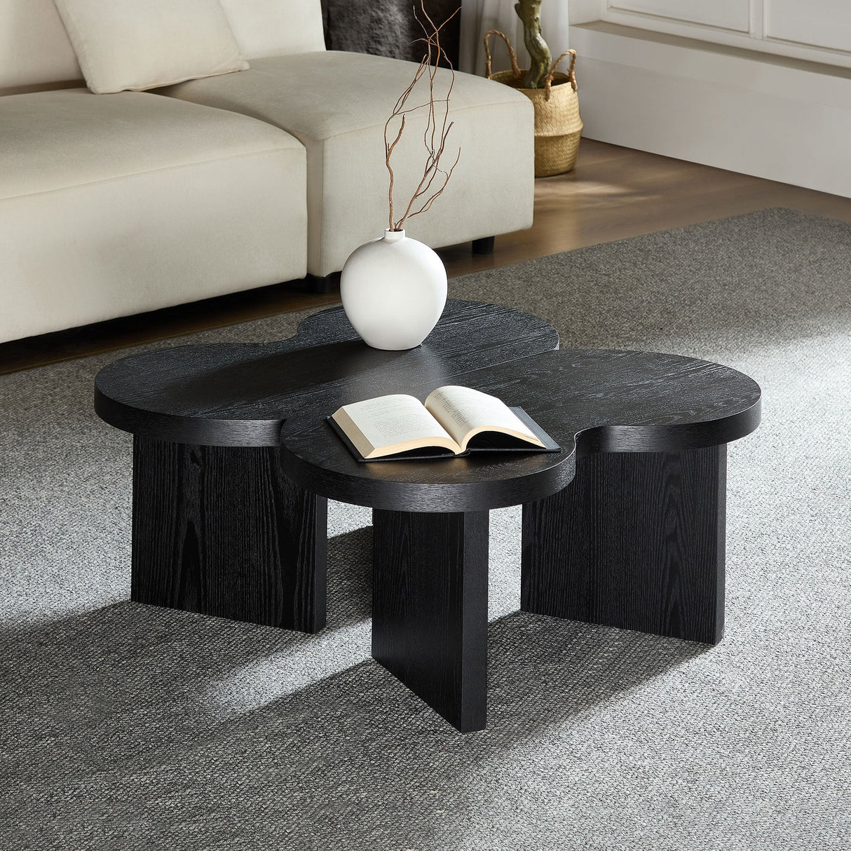 Modern Butterfly MDF Coffee Table