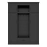 Hall Tree With Bench And 3 Hooks, Modern Entryway Storage Organizer Cabinet