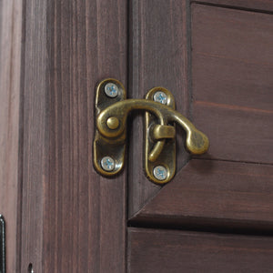 K&K 78.3' Outdoor Kitchen Island with Foldable Grill Table