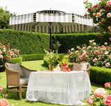 Outdoor Market 8.6 ft Patio Table Umbrella with Crank and Vent