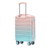 14' & 20' 2-Piece PC Spinner Wheel Carry-On Luggage Set