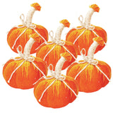 Handcrafted Farmhouse Harvest Pumpkins – Set of 6