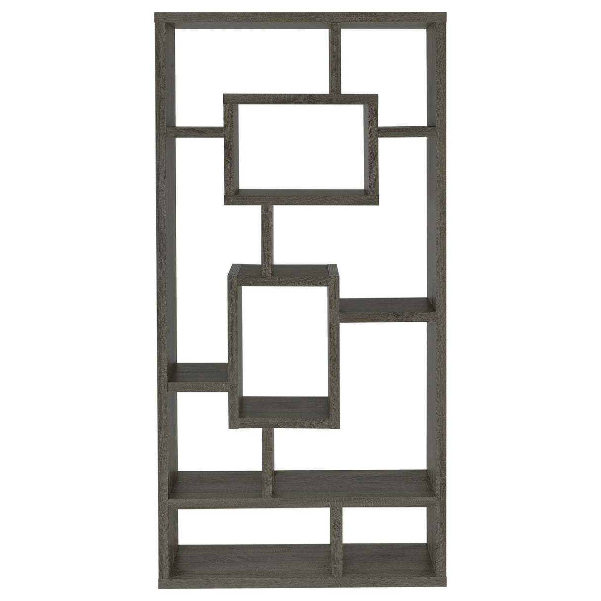 10 Shelf Open Back Bookcase