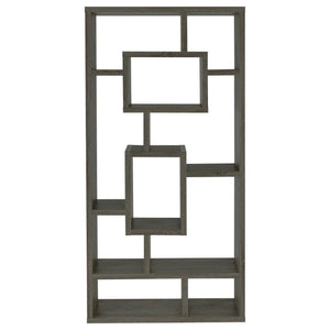 10 Shelf Open Back Bookcase