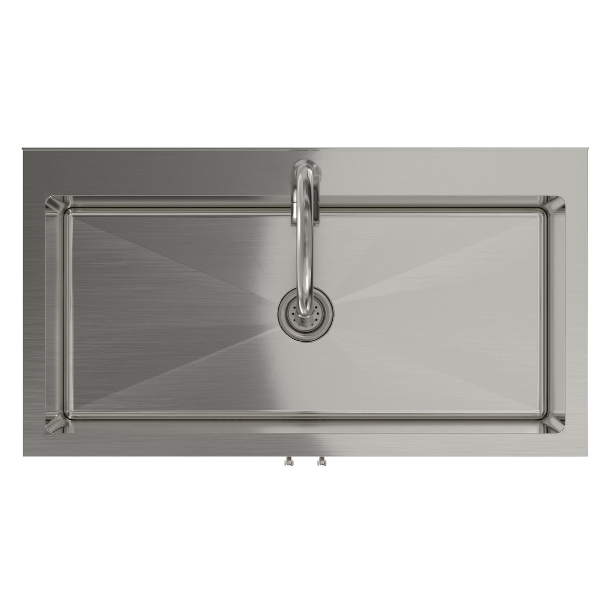 Reed - Deluxe Laundry Cabinet With Pull-Out Faucet And Stainless Steel Sink