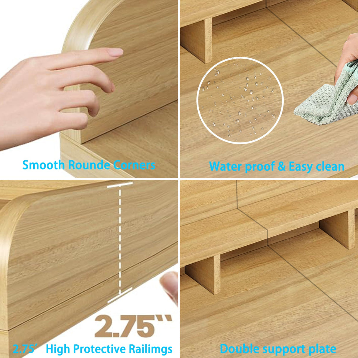 Washer Dryer Countertop with Non-Slip Pads