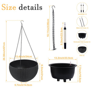 Self Watering Hanging Planter