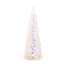 Iridescent LED Pine Tree 13.5"H