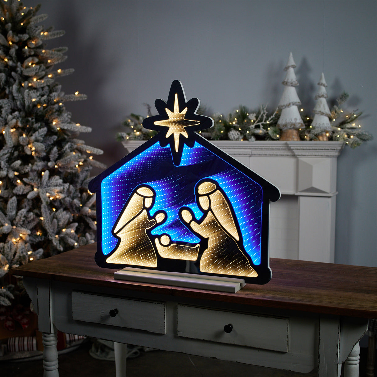 Nativity scene ekkolight 24.5"h