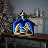 Nativity scene ekkolight 24.5"h