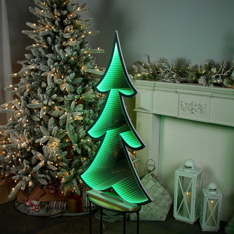Green pine tree ekkolight 46"h